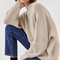 Stylish and Comfortable Women’s Sweater - Lila-Khaki-S-State of Style