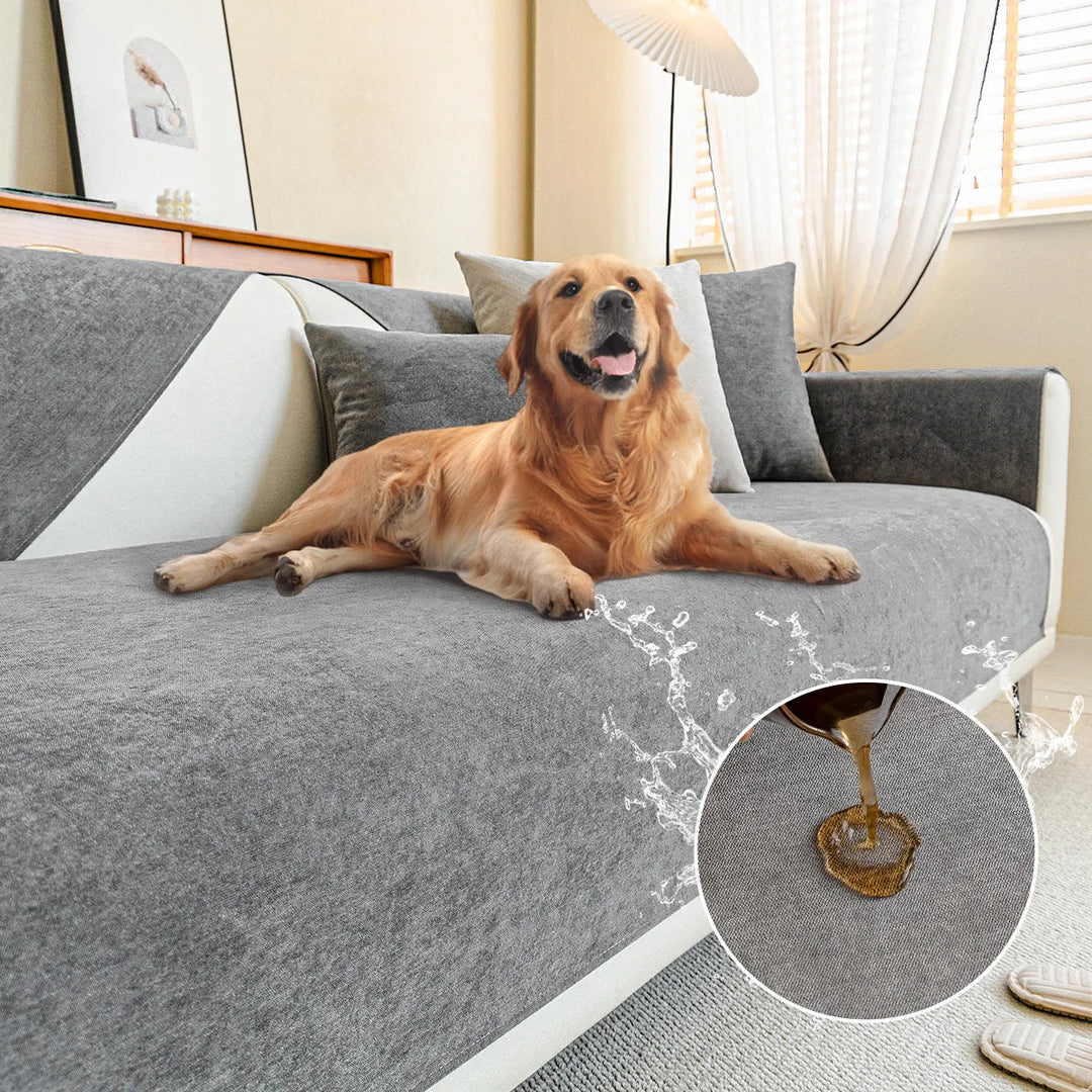 Stylish and Durable Anti-Scratch Sofa Cover - Bobby-Gray-70*70 cm-State of Style