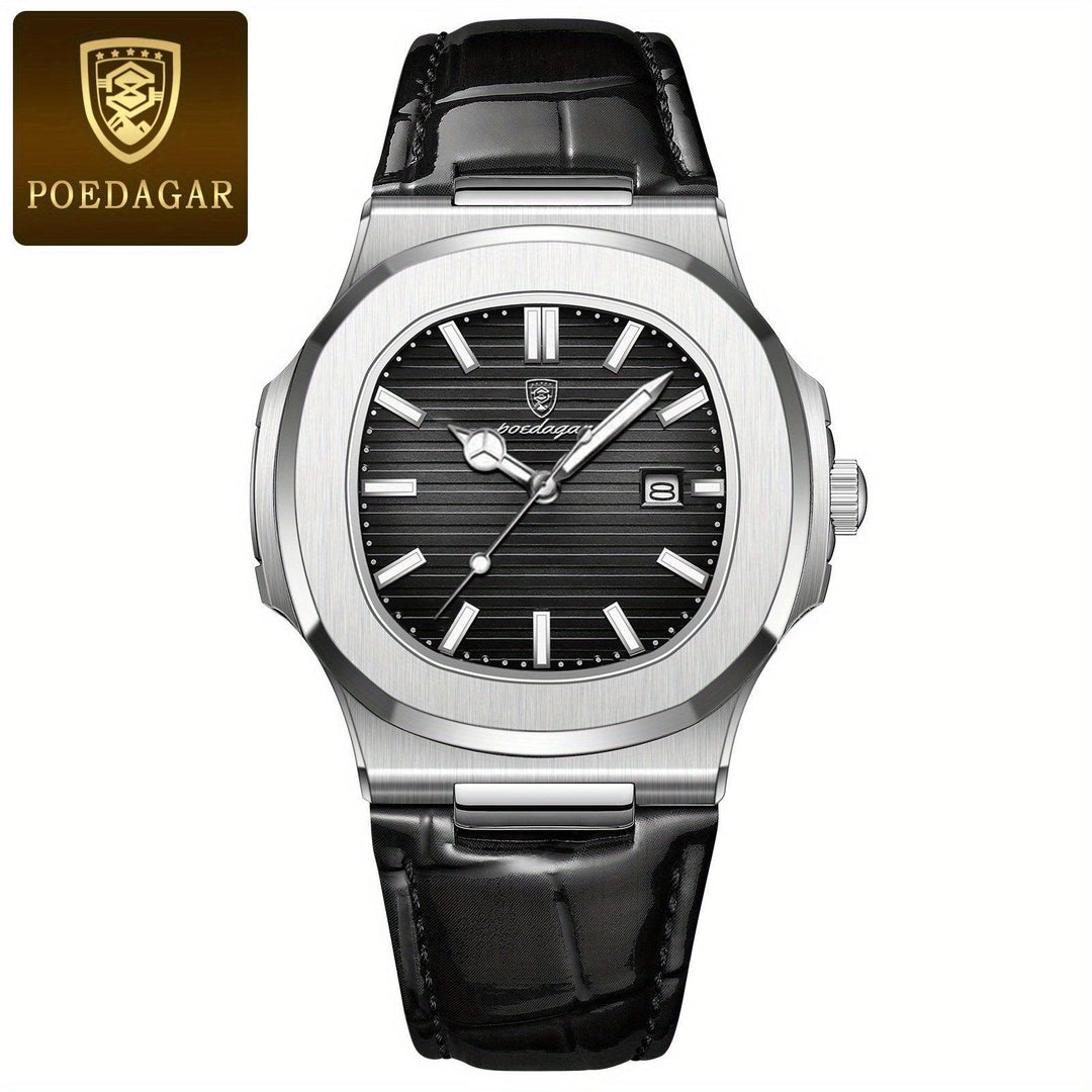 Stylish and Durable Men's Watch - ValorLuxe-Black-State of Style