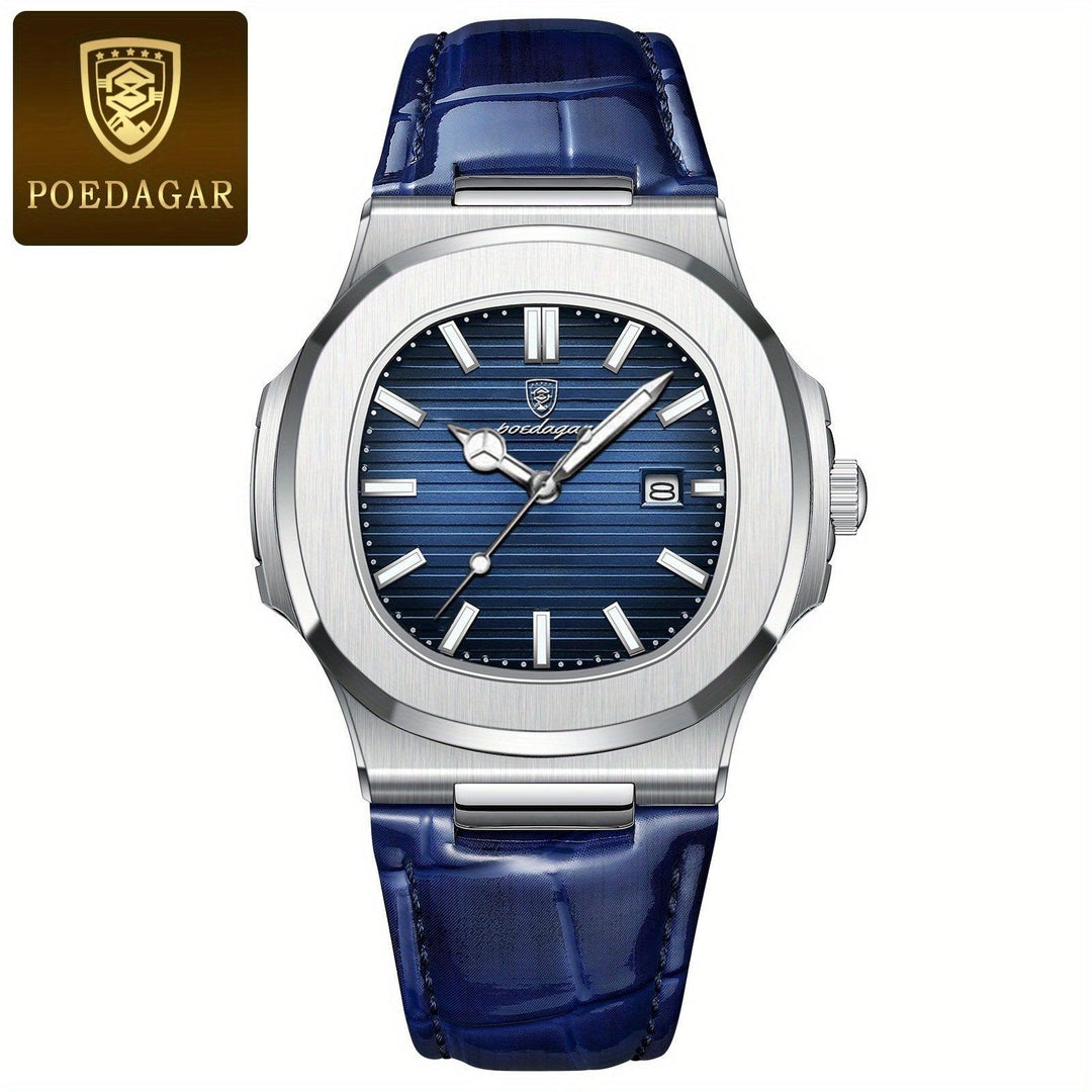 Stylish and Durable Men's Watch - ValorLuxe-Blue-State of Style