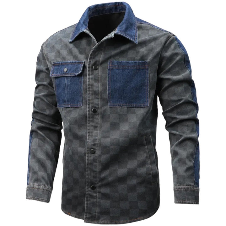 Stylish and Functional Jacket for Men - Urban Explorer-Grey-S-State of Style