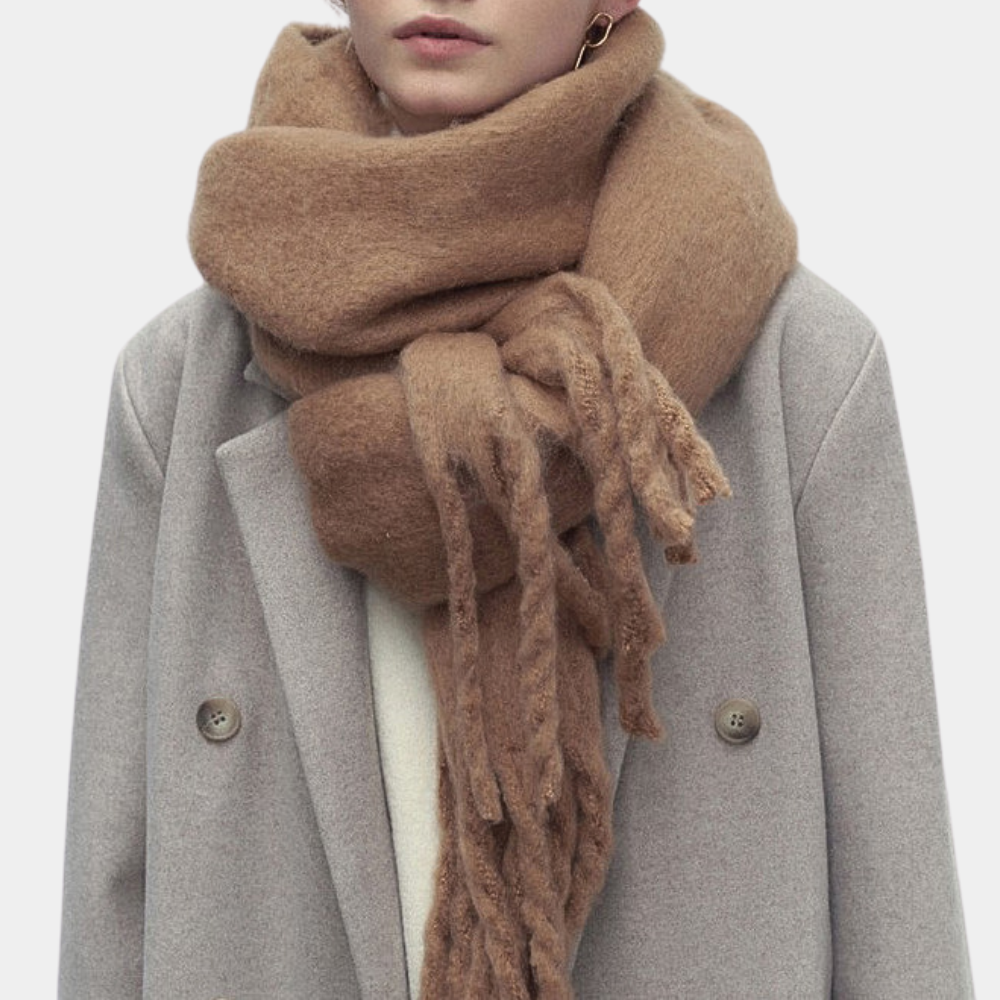 Stylish and Soft Women's Scarf - Elise-Brown-State of Style