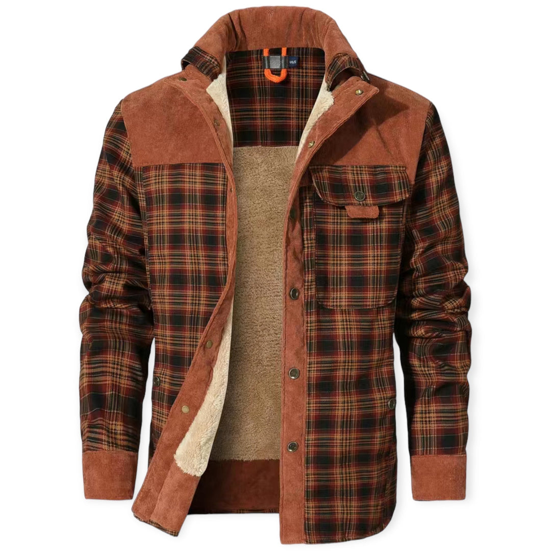 Stylish and Warm Vest for Men - FrostVogue-Flint-S-State of Style