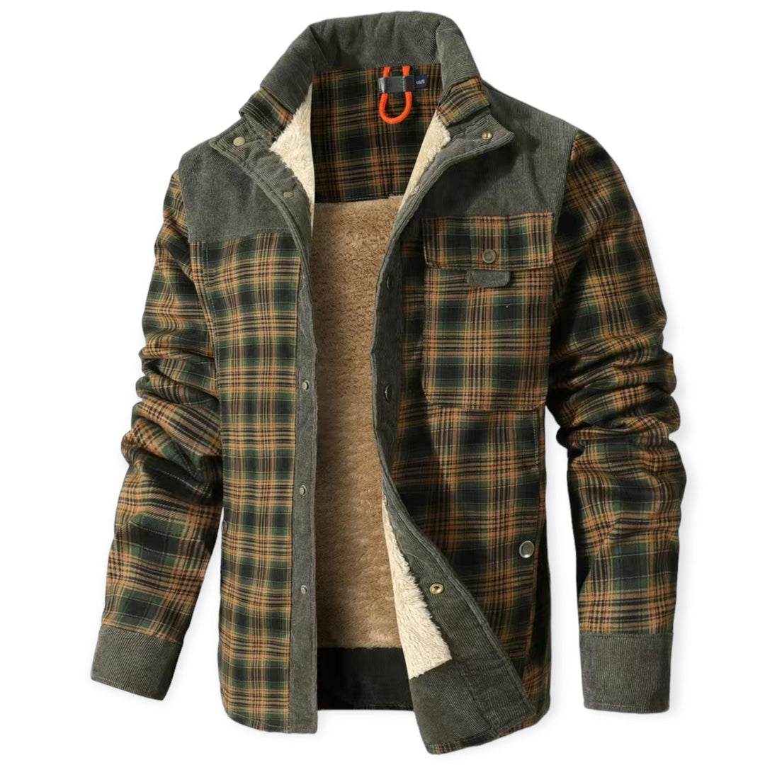 Stylish and Warm Vest for Men - FrostVogue-Grey-S-State of Style