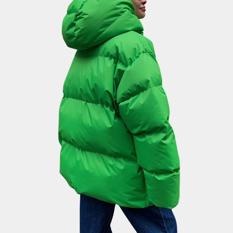 Stylish and Weatherproof Ladies Jacket - Windbreaker-Green-XS-State of Style