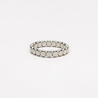 Stylish Beaded Ring - Elina-5-Silver-State of Style