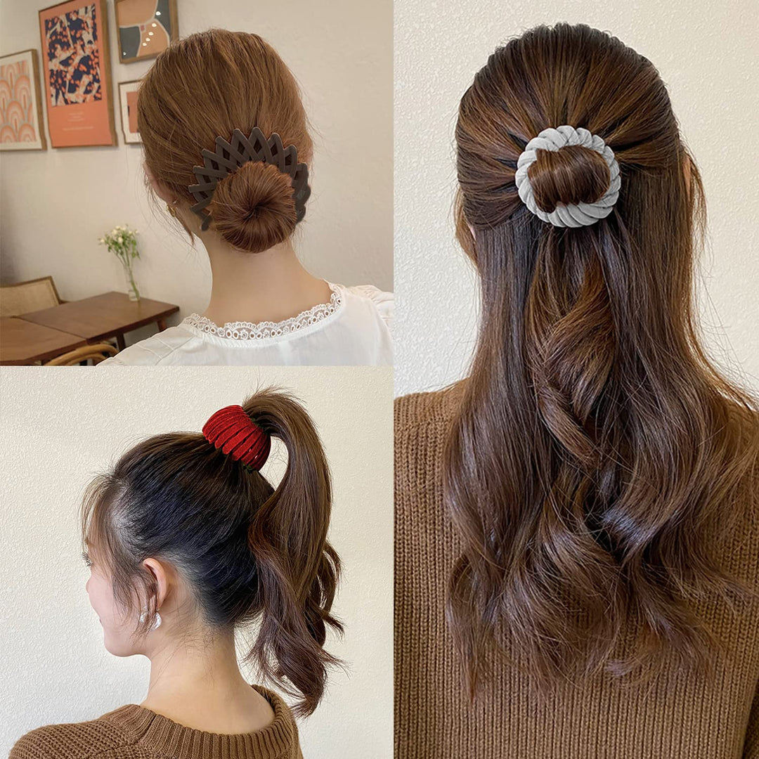 Stylish Bird's Nest Hair Clips - Set of 3-Set 1-State of Style