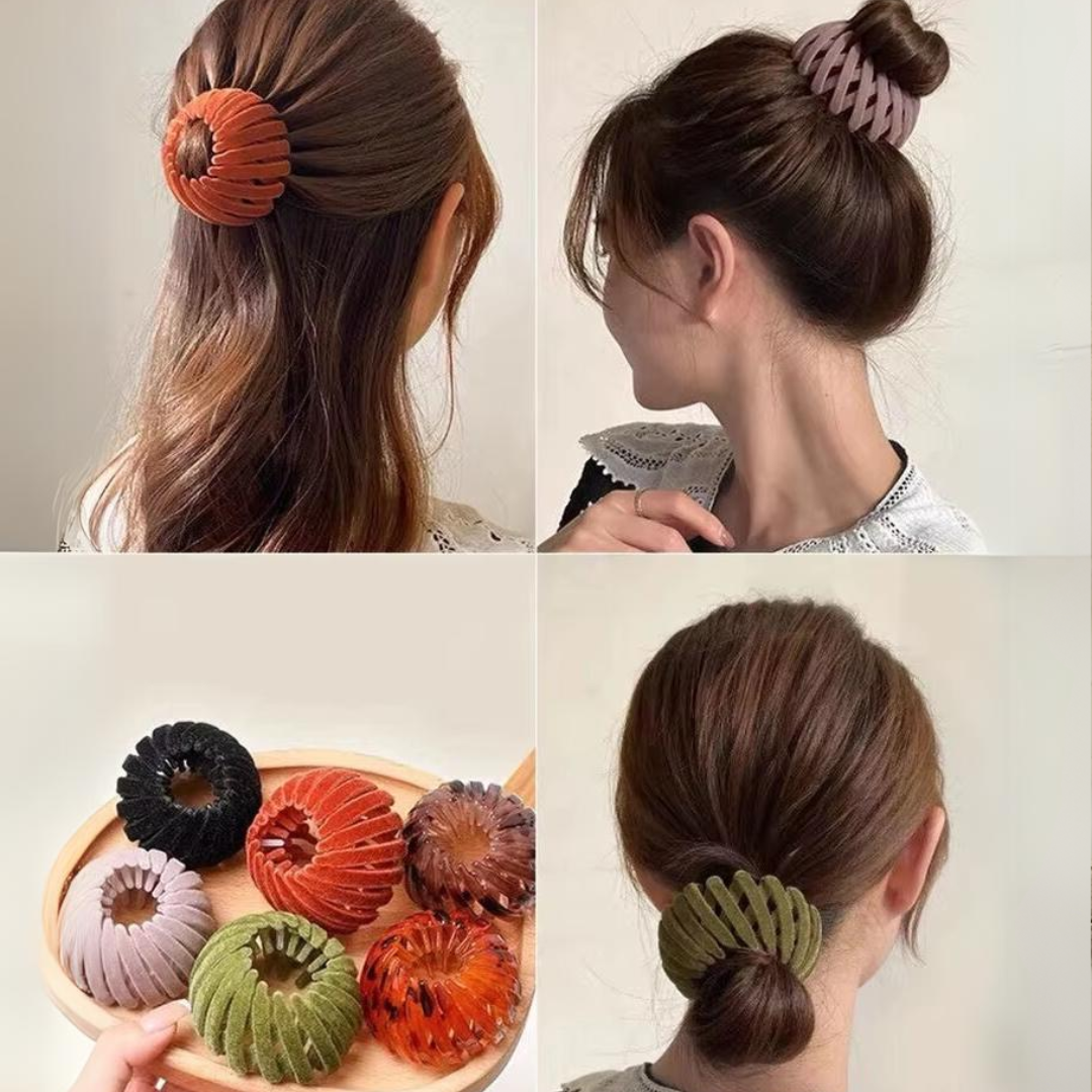 Stylish Bird's Nest Hair Clips - Set of 3-Set 1-State of Style