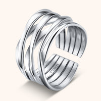 Stylish Branched Ring – Nora-Silver-State of Style