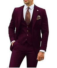 Stylish Business Outfit for Men (Jacket + Trousers) - Victor-Black-XS-State of Style