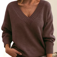 Stylish Cashmere Women's Sweater - Isabella-Auburn-S-State of Style