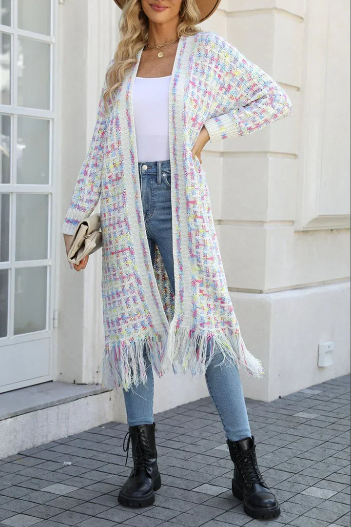 Stylish Coloured Cardigan for Women - Aurora-Cream-S-State of Style