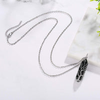 Stylish Crystal Tree of Life Gemstone Necklace – Elara-Green Aventurine-State of Style