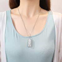 Stylish Crystal Tree of Life Gemstone Necklace – Elara-Green Aventurine-State of Style