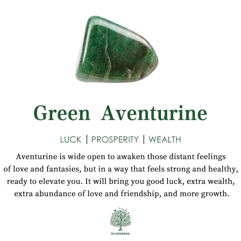 Stylish Crystal Tree of Life Gemstone Necklace – Elara-Green Aventurine-State of Style