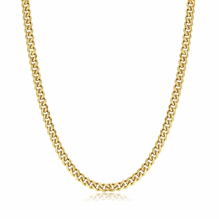 Stylish Cuban Link Chain – Noah-Gold-5 mm-State of Style