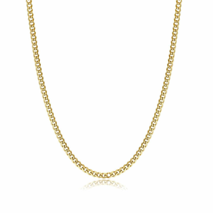 Stylish Cuban Link Necklace - Noah-Gold-0.3 cm-State of Style