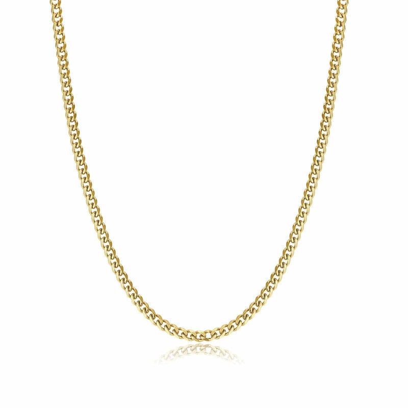 Stylish Cuban Link Necklace - Noah-Gold-0.3 cm-State of Style