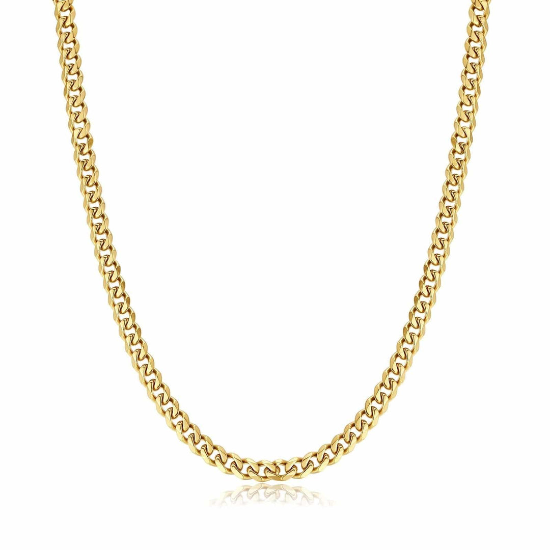 Stylish Cuban Link Necklace - Noah-Gold-0.5 cm-State of Style