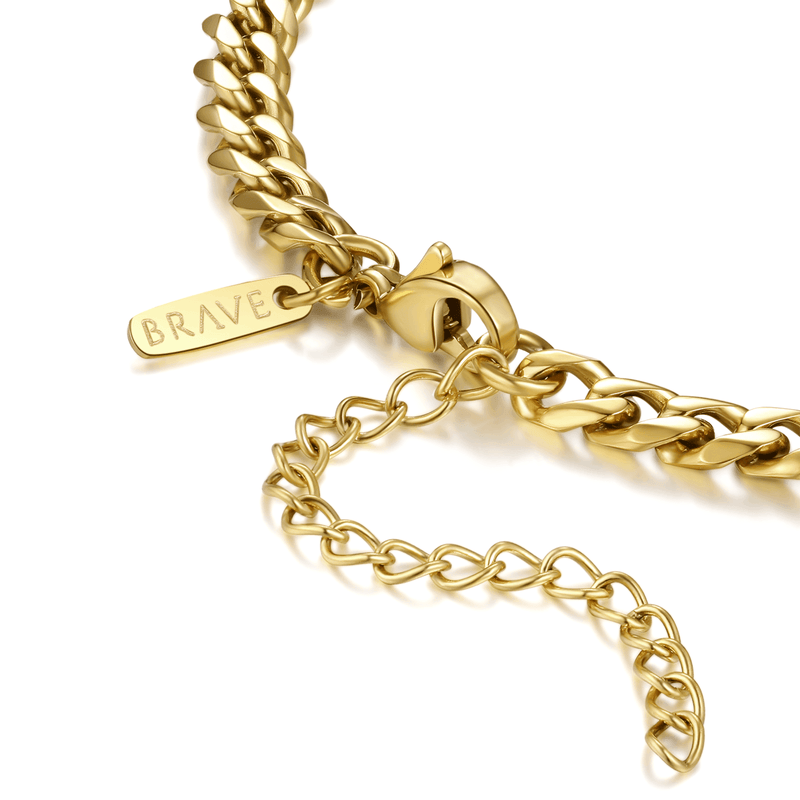 Stylish Cuban Link Necklace - Noah-Silver-0.3 cm-State of Style