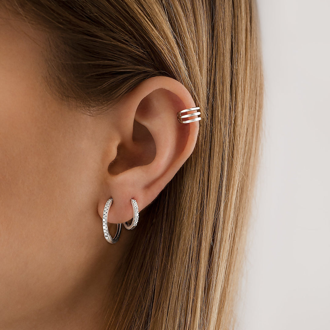 Stylish Cubic Zirconia Earrings – Mila-Silver-State of Style