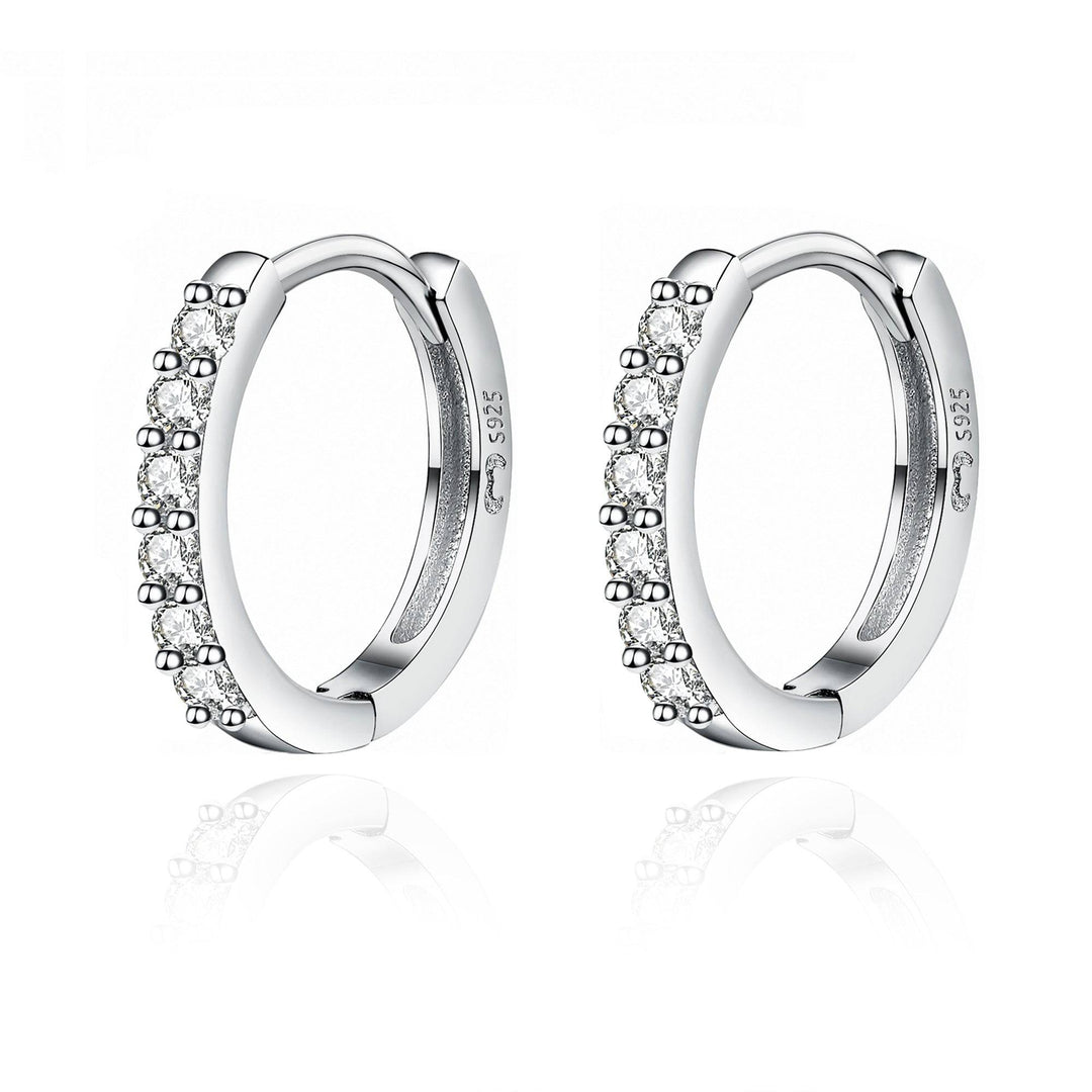 Stylish Cubic Zirconia Earrings – Mila-Silver-State of Style