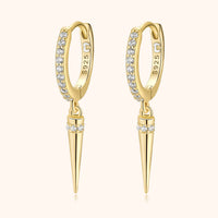 Stylish Dangle Earrings - Sophia-Gold-State of Style