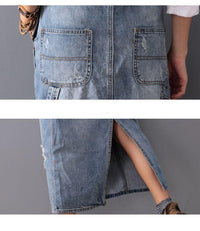 Stylish Denim Dress – Eliza-S-State of Style