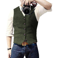 Stylish Denim Gilet for Men - Mason-Green-XS-State of Style