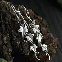Stylish Elven Leaf Earrings – Faylinn-Red-State of Style