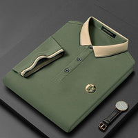 Stylish Embroidered Polo Shirt - Oliver-Green-S-State of Style