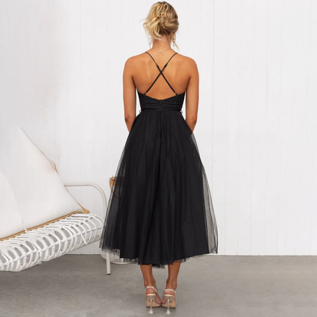 Stylish Festive Midi Dress - Luna-Pink-2XS-State of Style