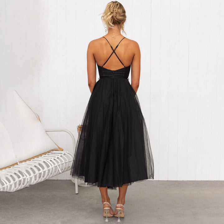 Stylish Festive Midi Dress - Luna-Pink-2XS-State of Style