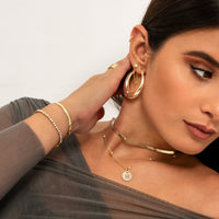 Stylish Flat Chain - Helena-Gold-State of Style
