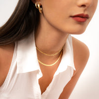 Stylish Flat Chain - Helena-Gold-State of Style
