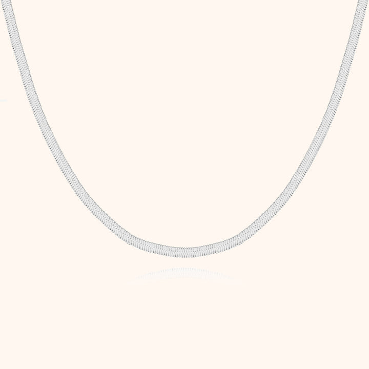 Stylish Flat Chain - Helena-Silver-State of Style