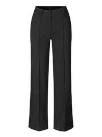Stylish High-Waisted Pants - Luna-Black-S-State of Style
