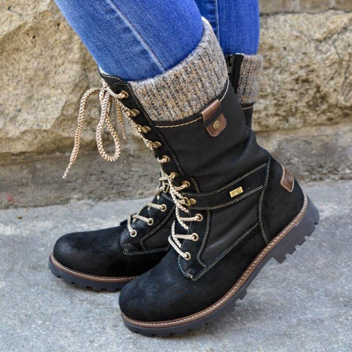 Stylish High Women’s Winter Boots - Nora-Black-5-State of Style