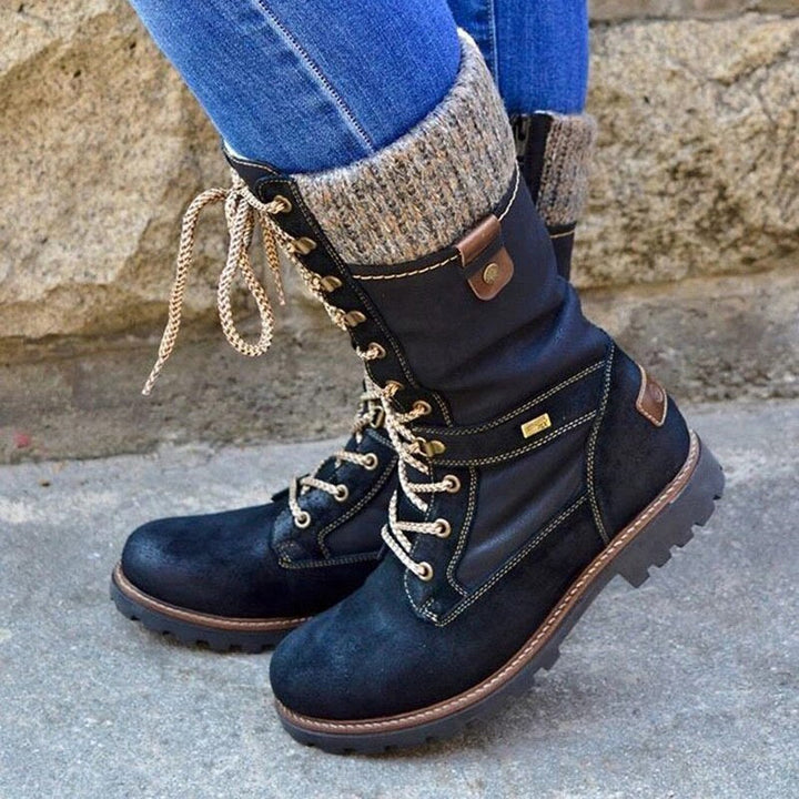 Stylish High Women’s Winter Boots - Nora-Blue-5-State of Style