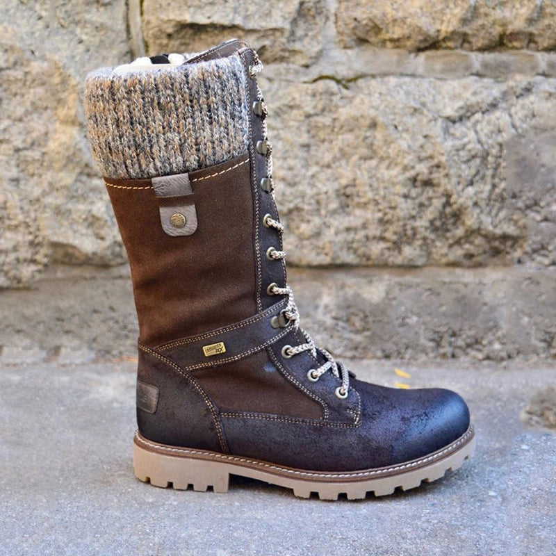 Stylish High Women’s Winter Boots - Nora-Brown-5-State of Style