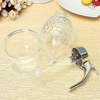 Stylish Honey Dispenser with Drip-Free Technology - AmberDrop-State of Style