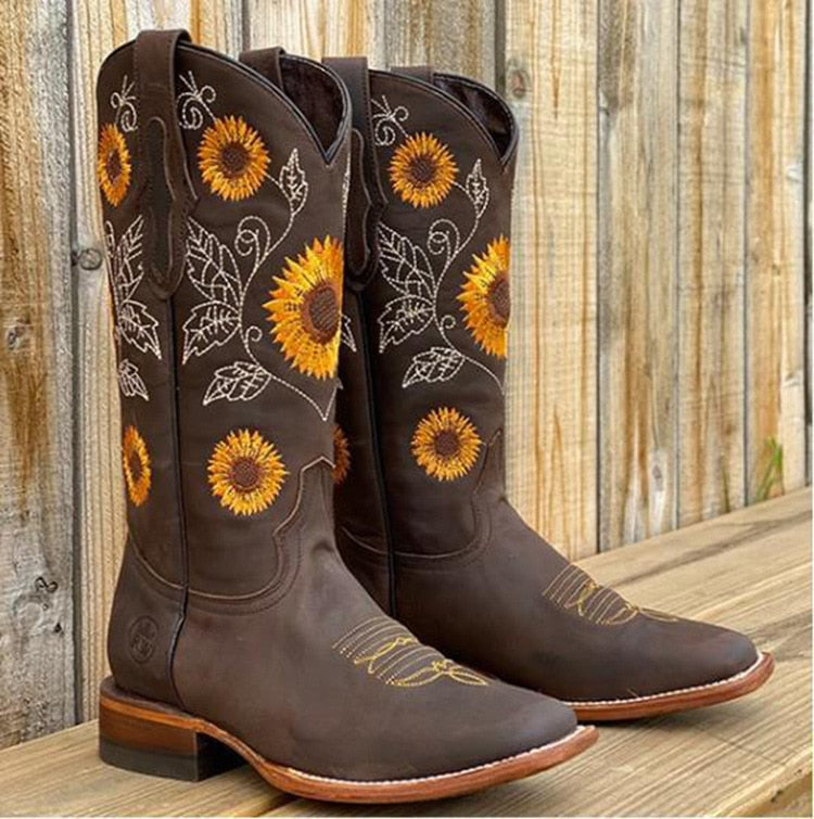 Stylish Ibiza Spirit Boots - Mira-Light Brown-4-State of Style