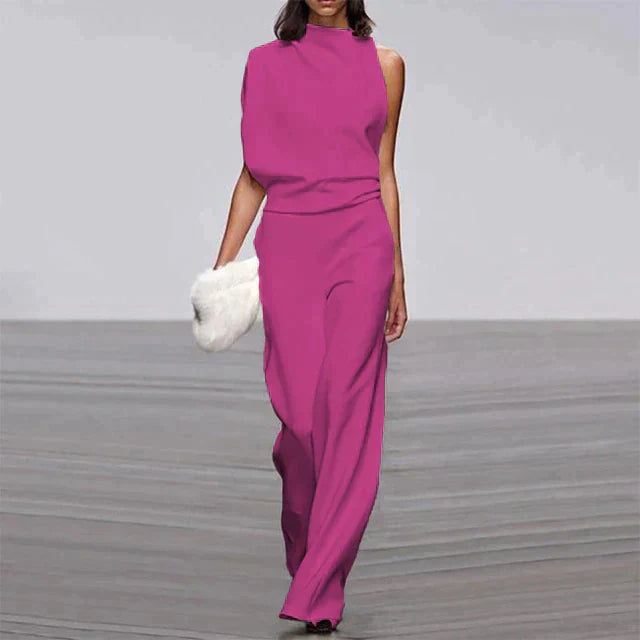 Stylish Jumpsuit - Aria-Pink-S-State of Style