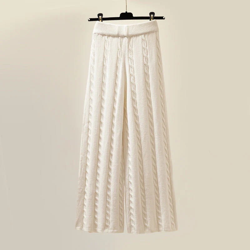 Stylish Knitted Clothing Set - Sofie-Pants-S-State of Style