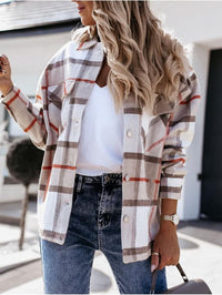 Stylish Ladies' Autumn Cardigan - Sophie-Khaki Accent-S-State of Style