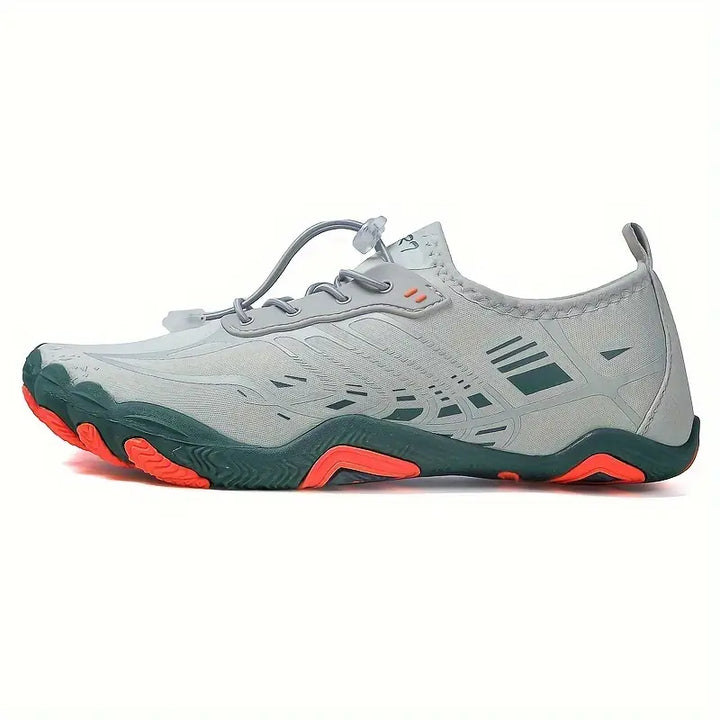 Stylish Ladies Barefoot Sneakers - BreezeStep-Grey-2.5-State of Style
