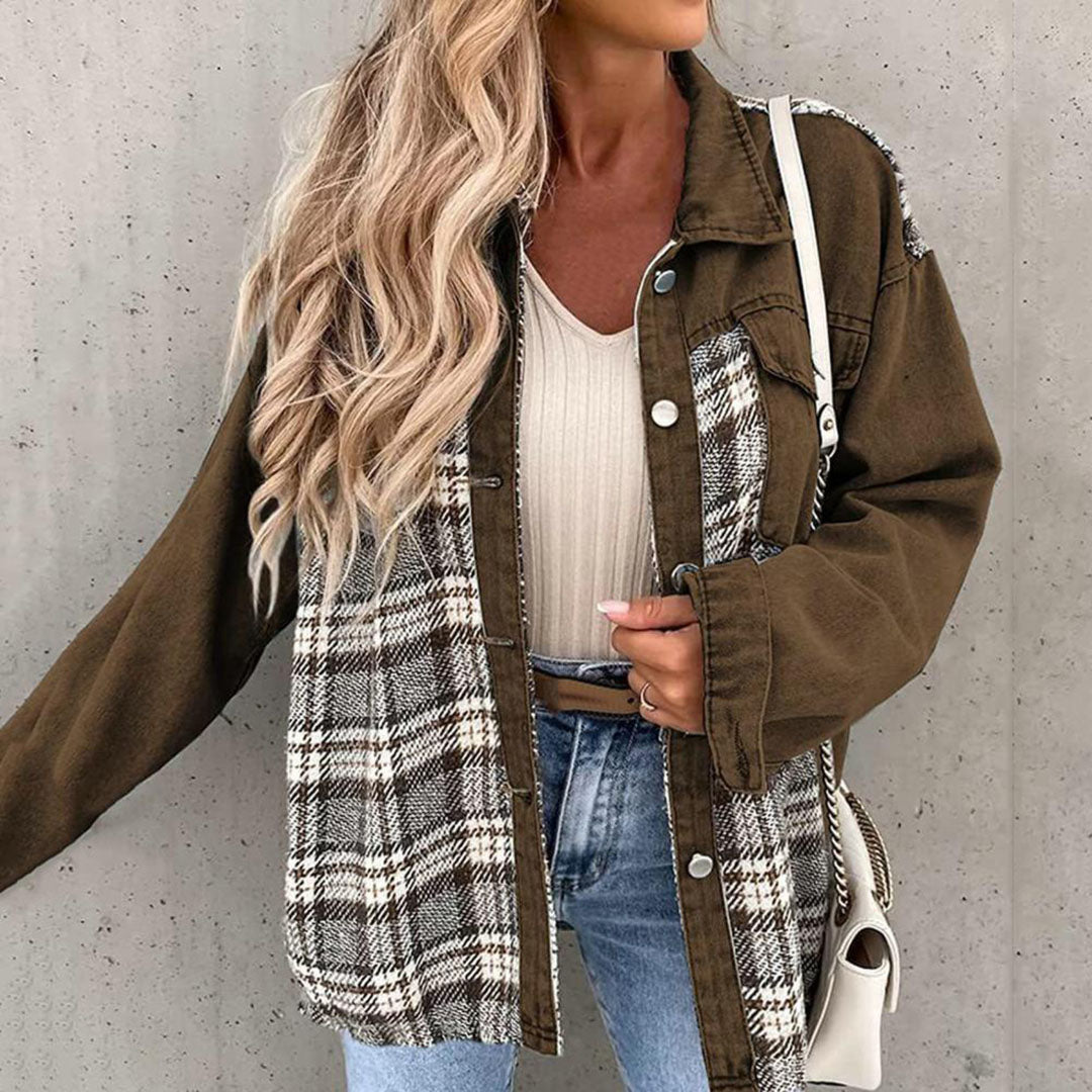 Stylish Ladies' Coat – Livia-Black-S-State of Style