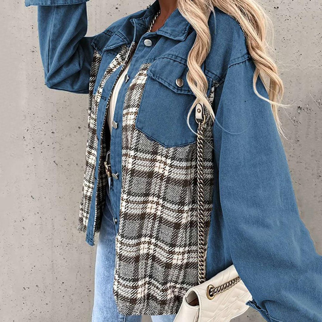Stylish Ladies' Coat – Livia-Black-S-State of Style
