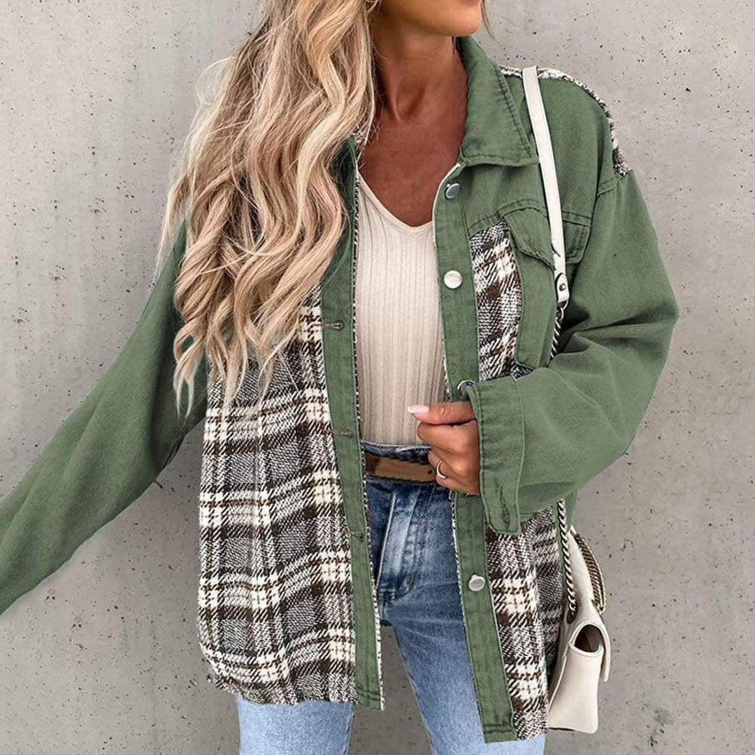 Stylish Ladies' Coat – Livia-Black-S-State of Style