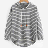 Stylish Ladies Hoodie - Liana-Grey-S-State of Style